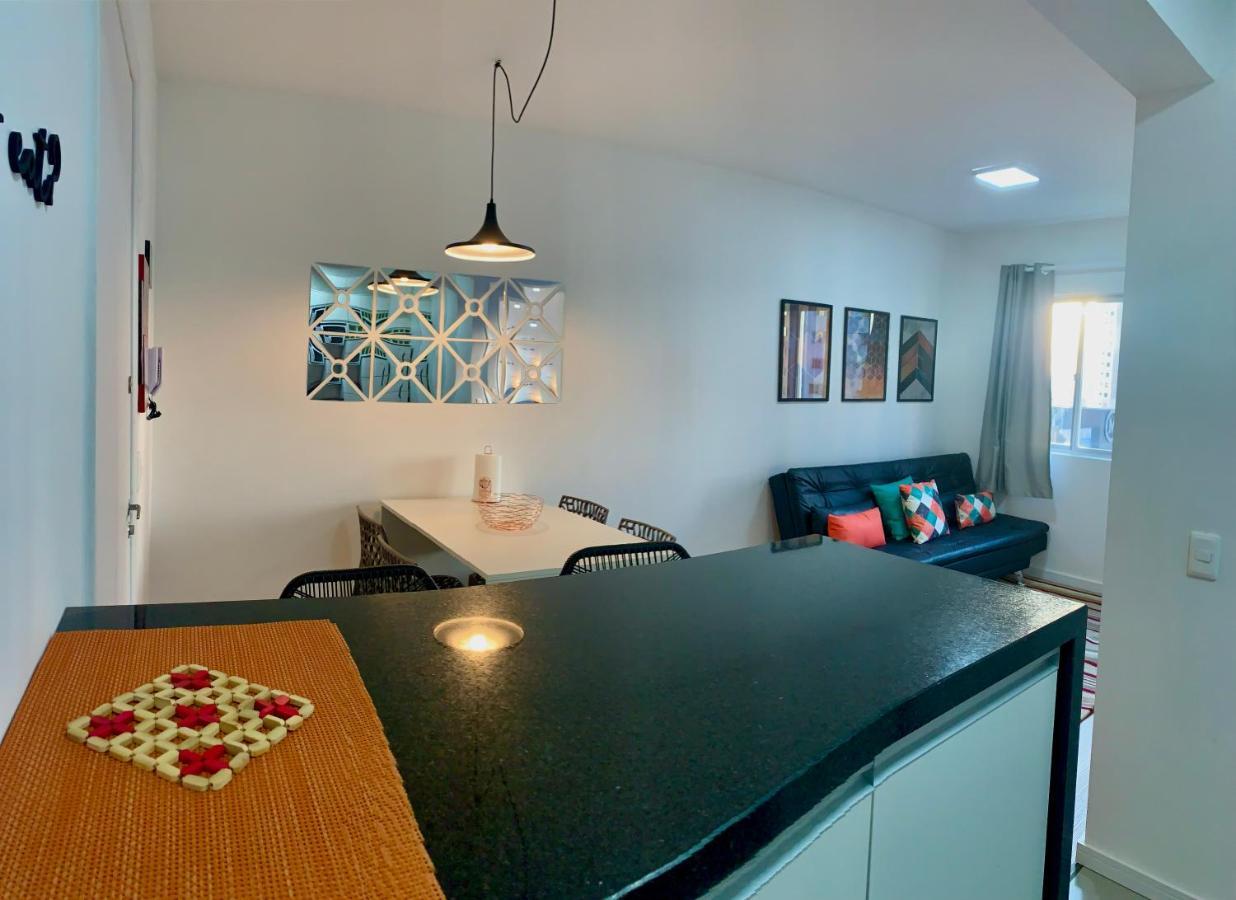 707- Apartamento Encantador, Amplo E Decorado, Quarto, Sala, Cozinha, Mobiliario Moderno, Cozinha Completa Com Utensilios , Excelente Vista Da Cidade E Localizacao Privelegiada No Bairro Bigorrilho Κουριτίμπα Εξωτερικό φωτογραφία
