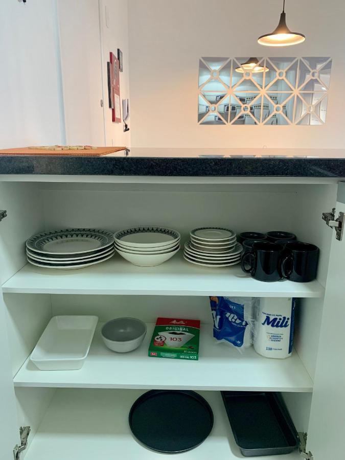 707- Apartamento Encantador, Amplo E Decorado, Quarto, Sala, Cozinha, Mobiliario Moderno, Cozinha Completa Com Utensilios , Excelente Vista Da Cidade E Localizacao Privelegiada No Bairro Bigorrilho Κουριτίμπα Εξωτερικό φωτογραφία